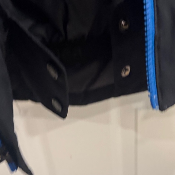 Spyder Kids' Jacket in Black and Blue - Picture 9 of 9